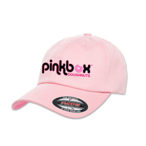 Pink fitted baseball cap - Pinkbox Doughnuts® Apparel Las Vegas