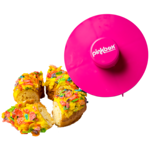 Pinkbox Doughnuts plastic doughnut cutter
