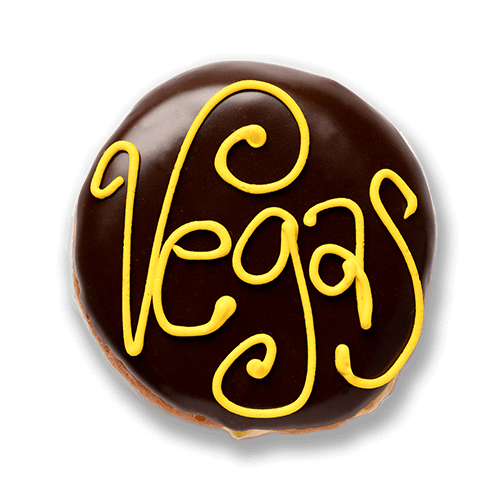 An image of a Vegas Cream doughnut