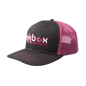 Pink/grey Pinkbox Doughnuts hat