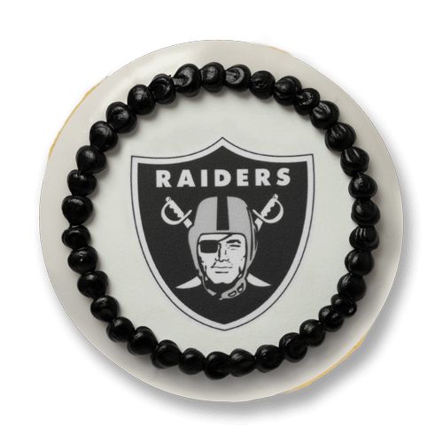 Las Vegas Raiders doughnut